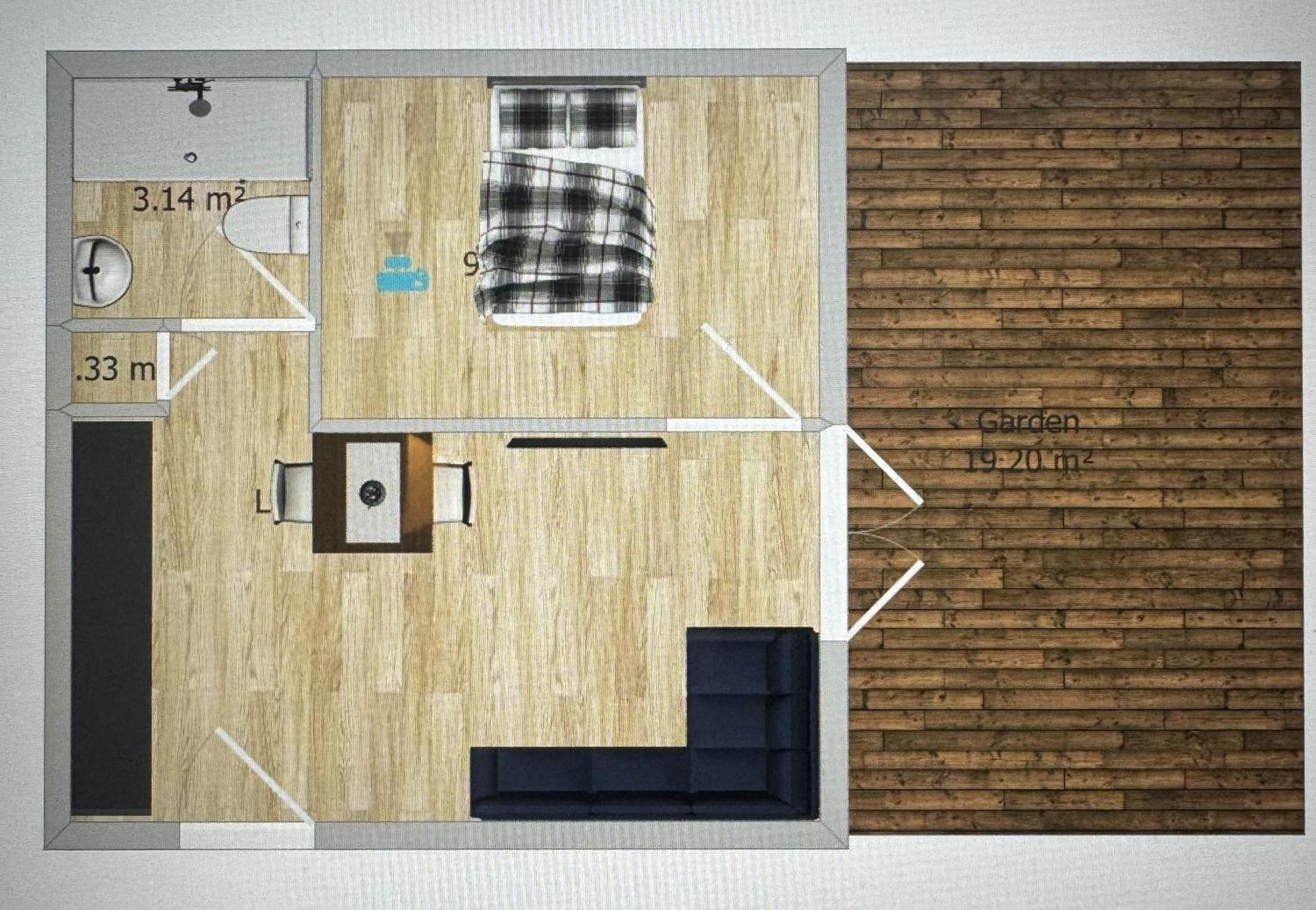 Home-From-Home - Self Catering Garden Apartment, Уотърлувил Екстериор снимка